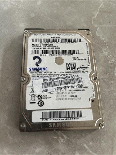Samsung 160gb hdd - 160gb,