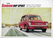 1967 Sunbeam Imp Sport car brochure