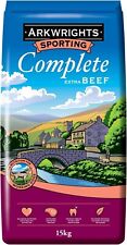 Arkwrights Sporting Complete Dry Dog Food 15kg with Extra Beef Extra Protein