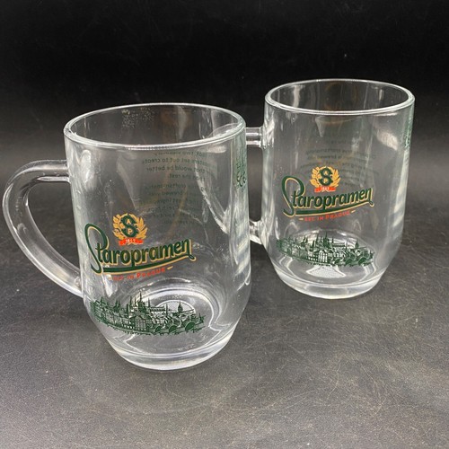 Staropramen tankard half beer - half,