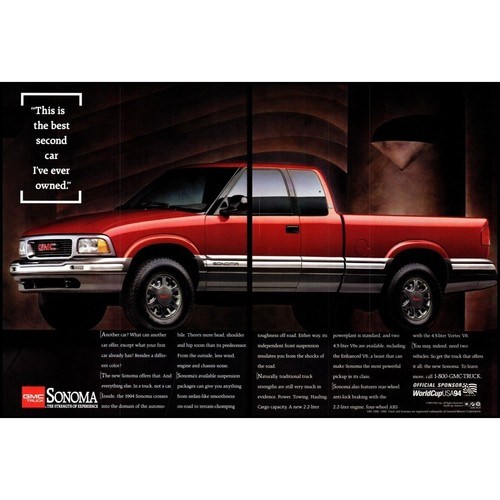 1994 gmc sonoma pickup - 1994, 2