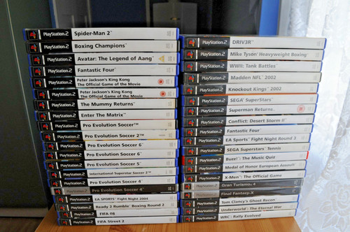 Ps2 games bundle job - games, lot