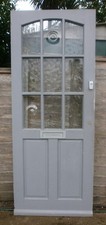 vintage wooden front door