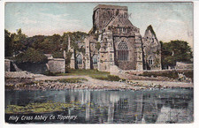 An Early Lawrence Post Card of Holy Cross Abbey Co. Tipperary. Ireland.
