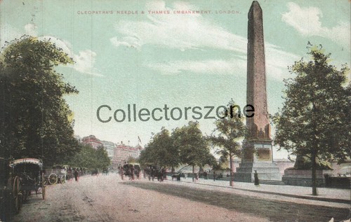 1907 london cleopatras needle - 1907,