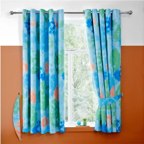 Dunelm boys ombre lined eyelet - dunelm,
