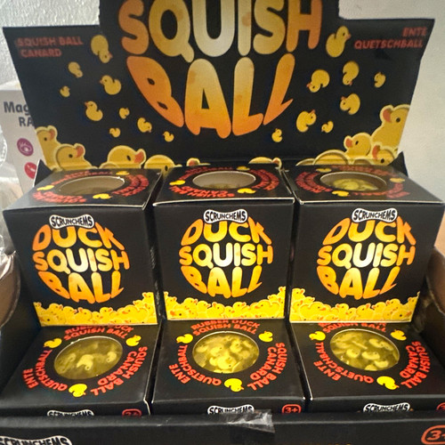 Scrunchems yellow rubber - rubber, duck