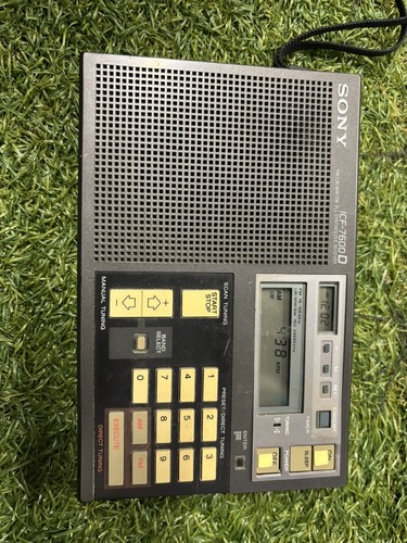 Boxed sony icf 7600d pll - boxed,