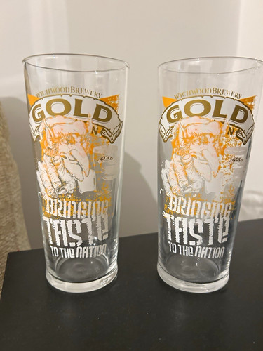 Wychwood brewery gold - brewery, 2x