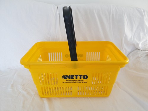 Vintage netto shopping basket - vintage,