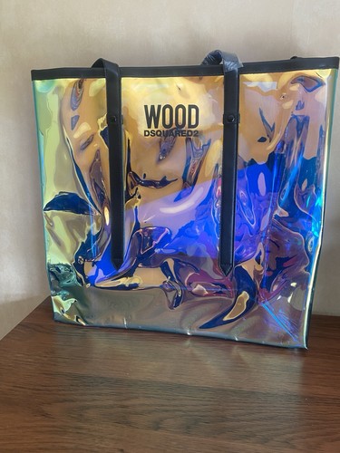 Dsquared2 wood iridescent tote - dsquared2,
