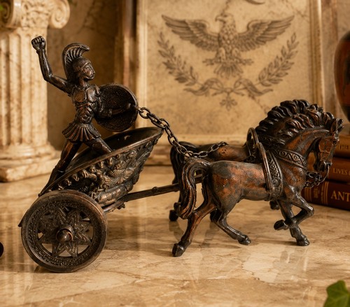 Vintage roman chariot - vintage,