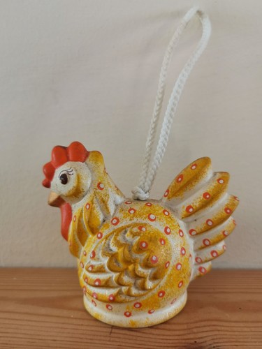 Fun ceramic chicken hanger - fun,