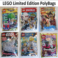LEGO Limited Edition Foil Polybags / Promo Sets NEW - Ninjago Nexo Wars Batman
