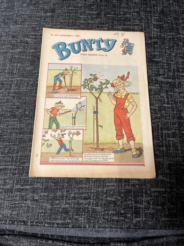 Bunty comic november 1963 - comic,