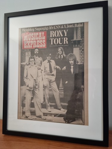 Roxy music original framed - roxy,