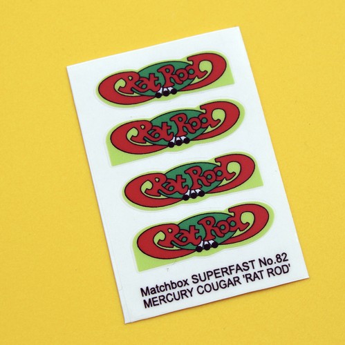 Matchbox superfast rat - matchbox, no.62