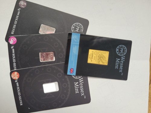 Fine gold 999 silver - &,