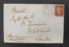 GB 1875 cover Dalkeith to