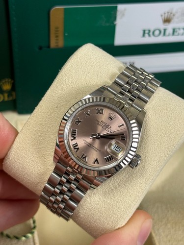 Rolex 28mm pink - rolex, dial