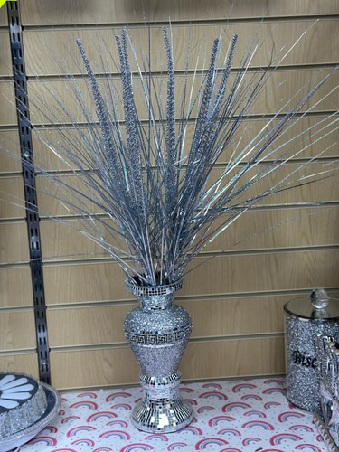Luxury silver vase - luxury, with
