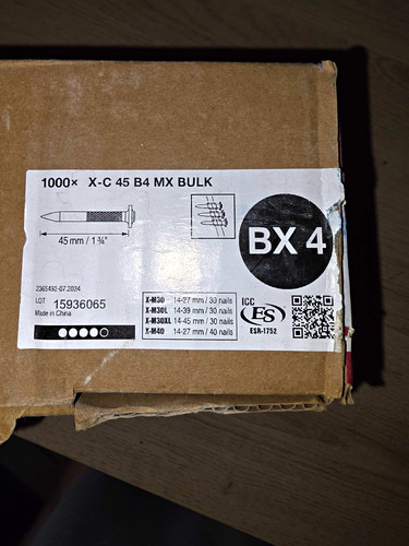 Hilti mx bulk nails - hilti,