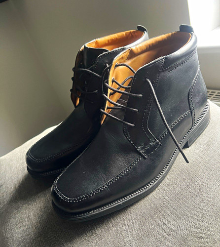 Clarks men black leather - clarks,
