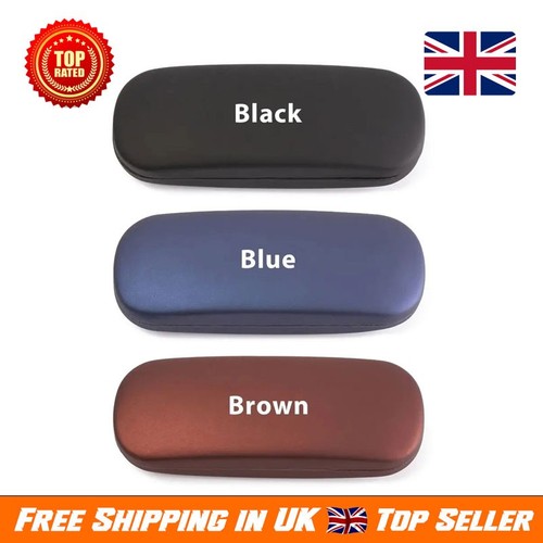 Hard shell glasses case black - case,