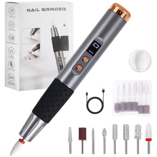 Portable electric nail file - portable,