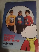 Rupert the Bear Intarsia Knitting Pattern Booklet by Gary Kennedy