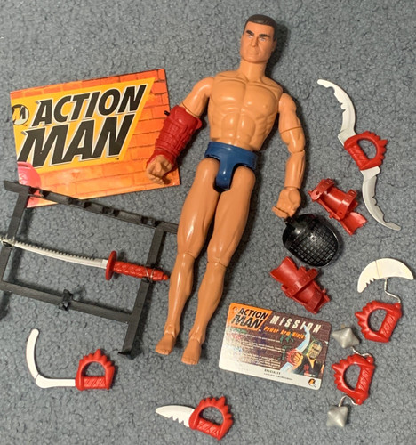 Vintage action man 12 inch - man,