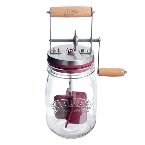 Kilner butter churner - butter,