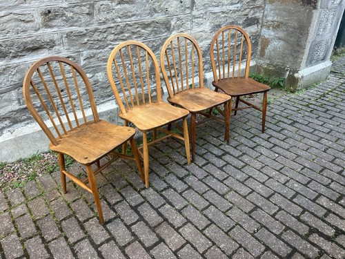 Set four ercol - of, dining
