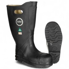 Airboss Defense Boots Men's Firefighting Size 11 Regular Width Steel Toe Unused