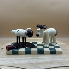 Wallace Gromit 'Oh What A Mess' Figurine Coalport Limited Edition