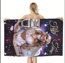 Tiffany Stratton WWE Beach Towel, Throw Blanket, In 70x 140cm