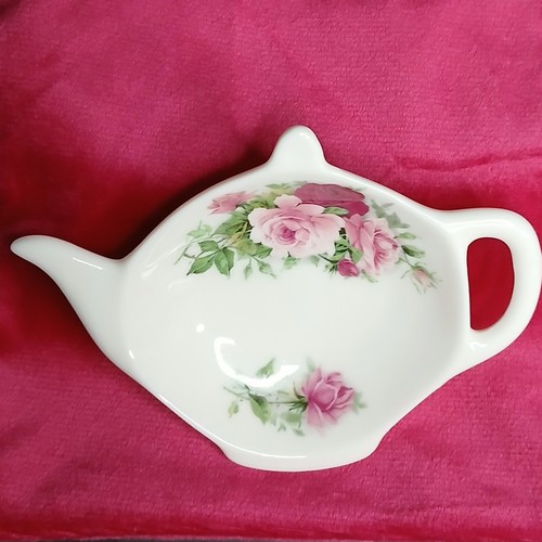 Tea bag holder porcelain - tea,