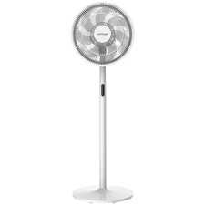 Challenge 16in Pedestal Digital Fan With Remote Control - 8 Speed - White