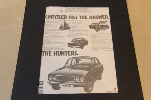 Original 1973 magazine advert
