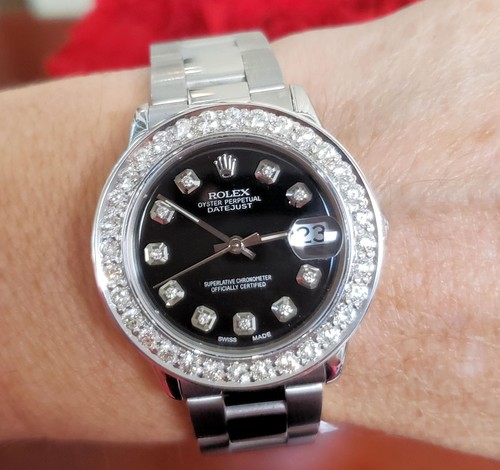 Ladies 31mm rolex datejust - rolex,