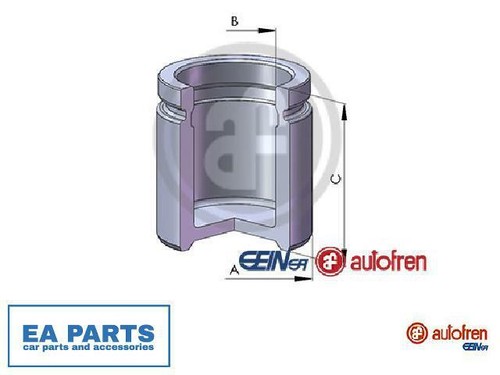 Piston brake caliper - caliper, for