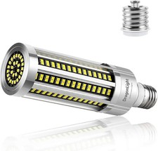 50W LED Corn Light Bulb 6000 Lumens Daylight White E27/E40 Base - 400W Equivalen