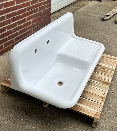 High back kitchen sink vintage - high,