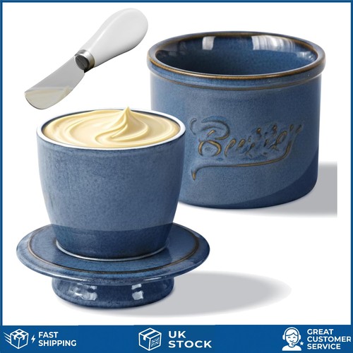 Elegant blue ceramic french - blue,