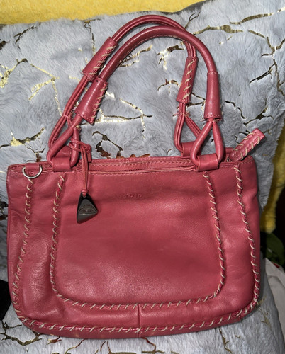 Tula pink leather medium top - pink,