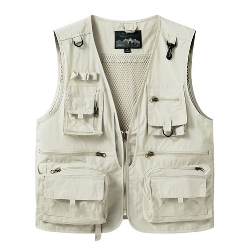 Men fishing vest body warmer - men,