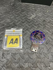 Vintage British Army  Royal Artillery Car Badge.Gaunt No. 1117 +  70’s AA badge 