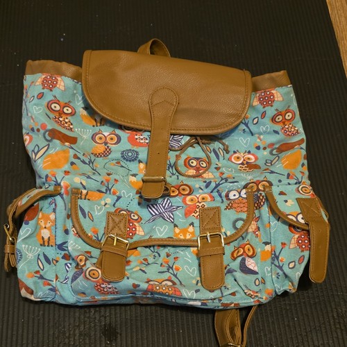 Blue owl animal print - animal,