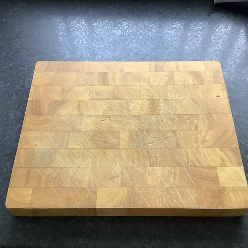 Wood block chopping board - wood,