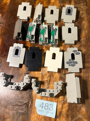 Vintage lego castle wall - vintage,